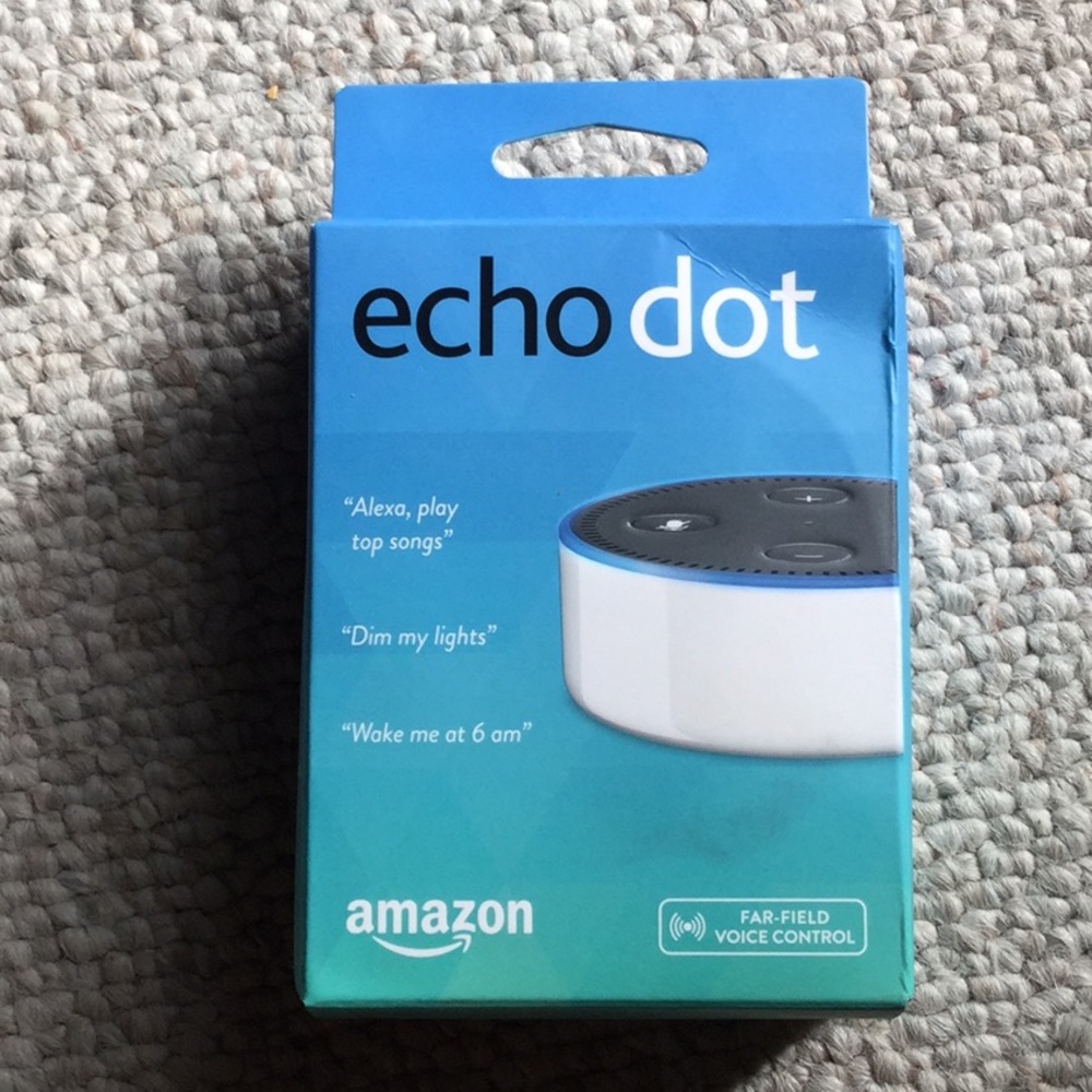 Amazon Echo Dot, never opened!